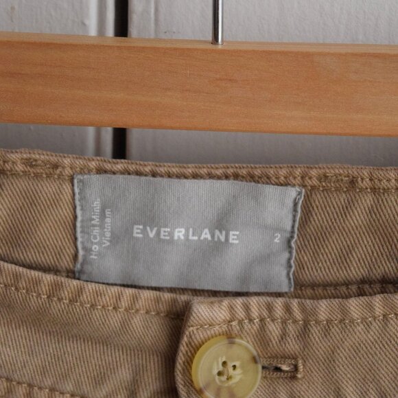 everlane barrel leg trousers - Picture 3 of 4